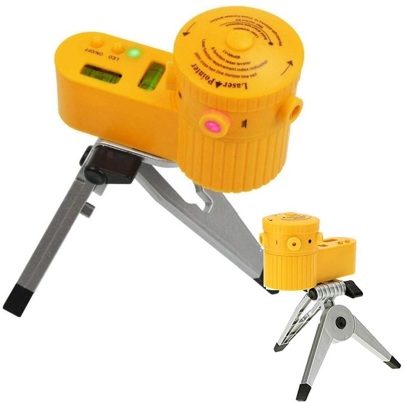 DIY Crafts DIY Crafts Multifunction Laser Level Leveler Vertical Horizontal Line Tool with Tripod Wave Length630680nm Optical Power 5mw Accuracy 05mmm Voltage45v3X15v Laser ClassClass 2 1 C - Image 1