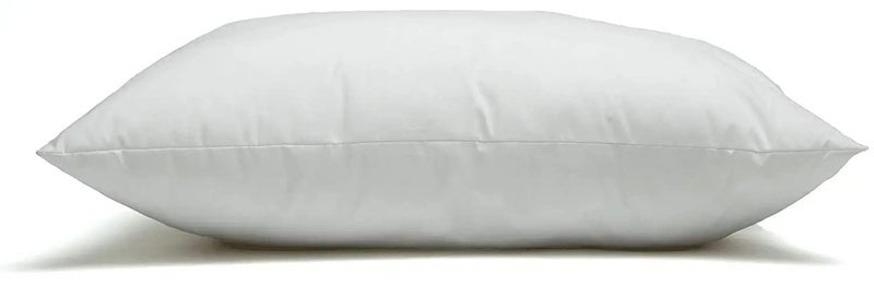 ink craft Inkcraft Down Alternative Pillow 100 Cotton Top Bed Pillow with 15 Gusset 100 Microfiber Filled Pillow Queen 20x30Inch 1 Pack Vacuum Packed - Image 2