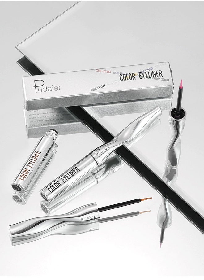 pudaier - Colorful Matte Color Eyeliner, Longwearing Eye Makeup with Ultra-Fine Tip, Durable and Water-Resistant Liquid Eyeliner, Highly Pigmented, No Smudging, Smooth Soft Gliding(12#) - Image 1