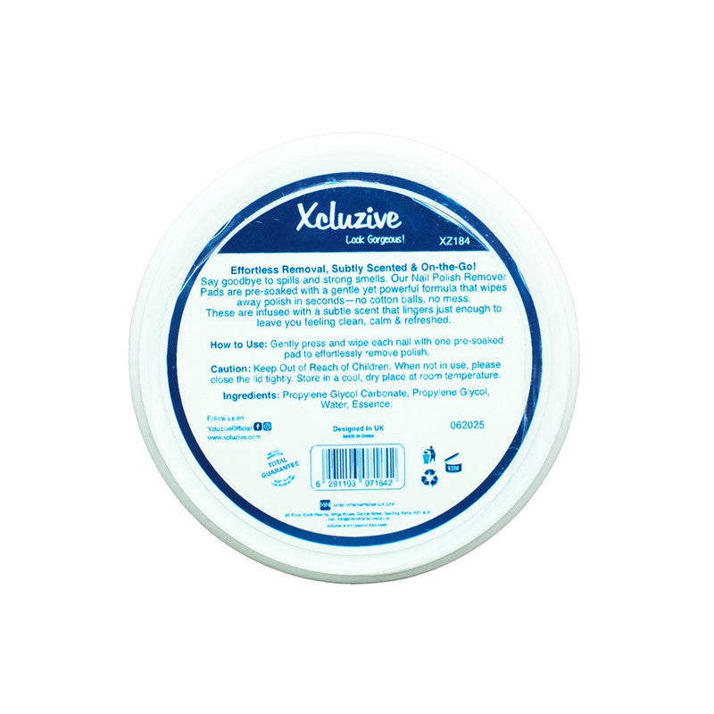 Xcluzive Nail Polish Remover Pads 32s Jasmine - Image 3