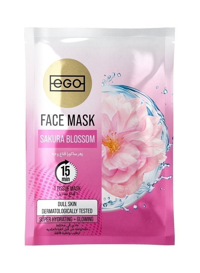 قناع مرطب للوجه، زهور ساكورا، الصين