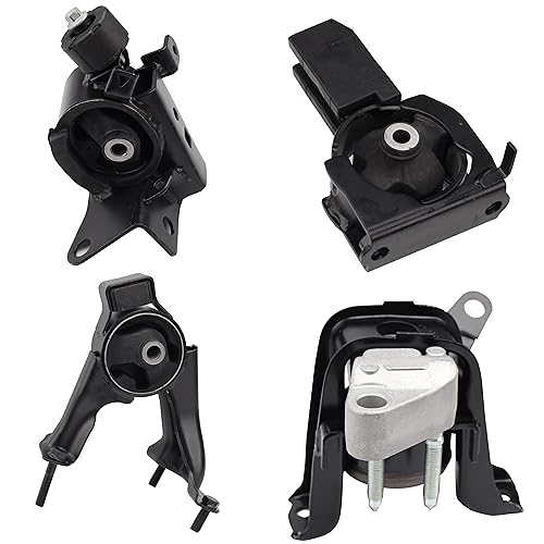 YBDDZH Engine Motor and Transmission Mount Kit Compatible with 2003-2008 Corolla 1.8L & 2003-2008 Matrix 1.8L & 2003-2008 Pontiac Vibe 1.8L Auto Transmission Repklace OE A4220 A4219 A4218 A4221 4pcs - Image 1