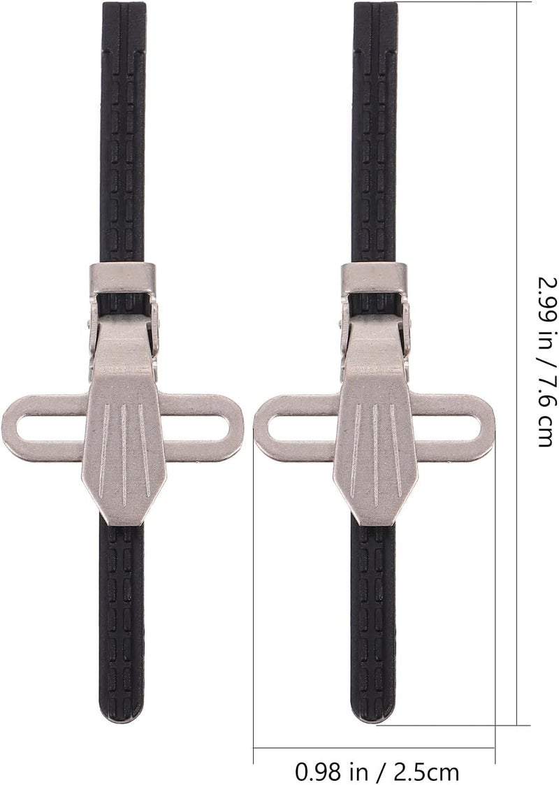Pleated Skirt Buckles Waist Adjustment Clips 5pcs Silver-white Uniform Skirt Closure Accessories for ’ Jk School Uniforms - Image 2