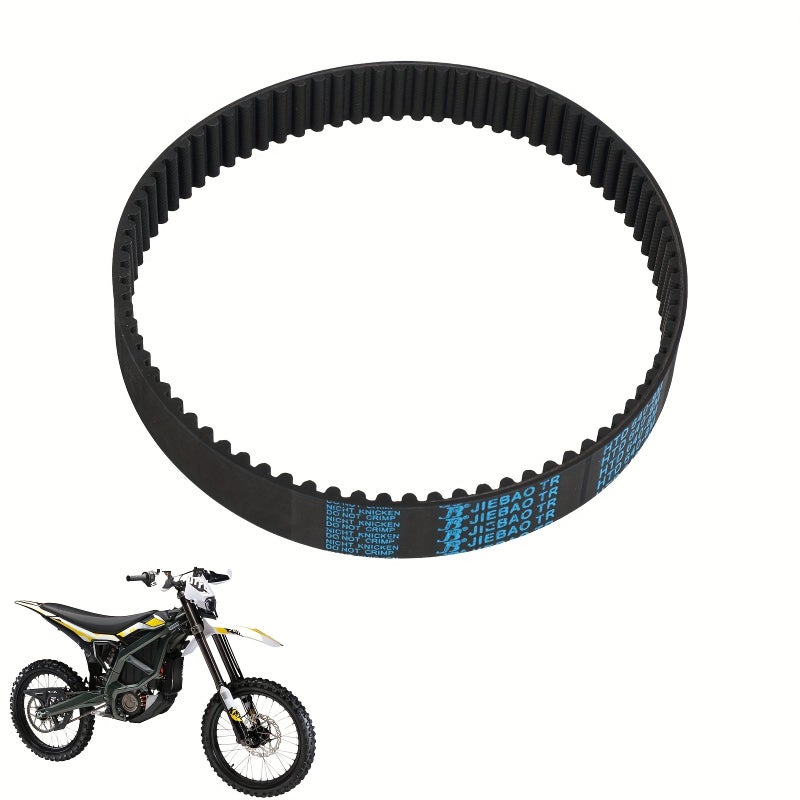 Black Electric Drive Belt for Sur Ron Ultra Bee 2362 x 315 Inch Timing Belt - Image 1