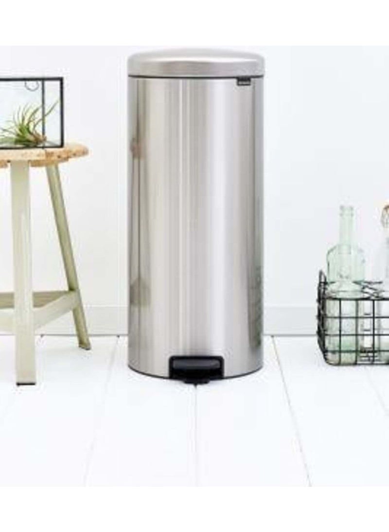 brabantia Newıcon Fpp Matt Steel Pedal Trash Can 30L  - Image 2