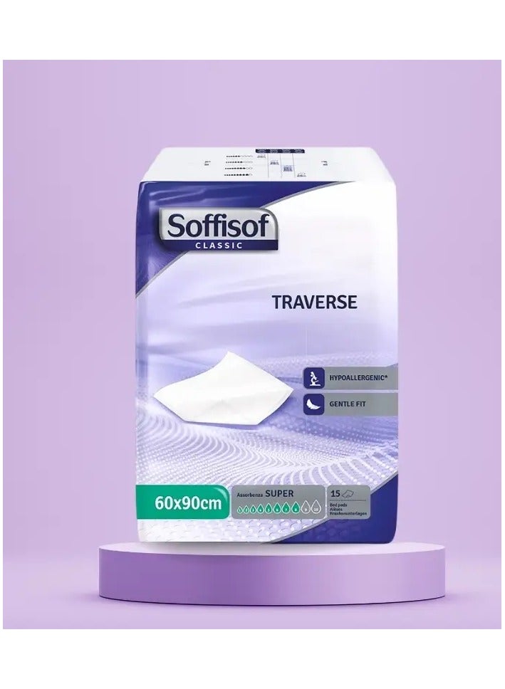 سوفيسوف 30 قطعة من المفارش الصحية عالية الامتصاص 60*90 سم  داخل 2 عبوة - Image 2