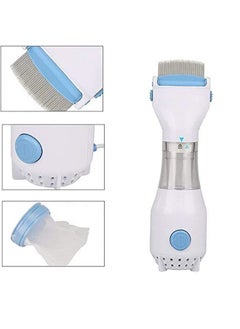 ELRINZA Electrical Head Lice Comb Lice Solution Chemical Free Kills Head Lice Capture Lice Removal Treatment Lice Combs And Vacuums Machine For Lice Removed From Head V-Comb  - Image 4