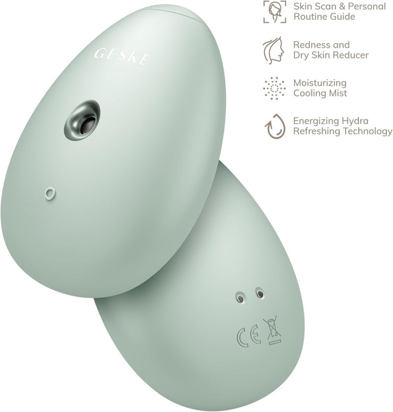 GESKE SmartAppGuided™ Facial Hydration Refresher | 4 in 1 | Water Atomiser | Face Steamer | Water Spray | Face Mister | Facial Cleansing Device | Spray Mist | Cosmetics | Natural Glow - Image 4
