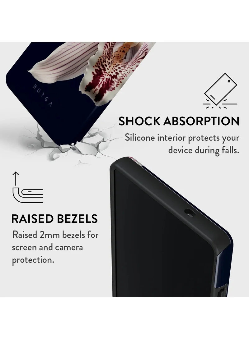 BURGA Samsung Galaxy S25 Ultra Mobile Phone Case Hybrid 2 Layer Hard Shell Silicone Protective Case, Scratch Resistant Shockproof Cover,Nector