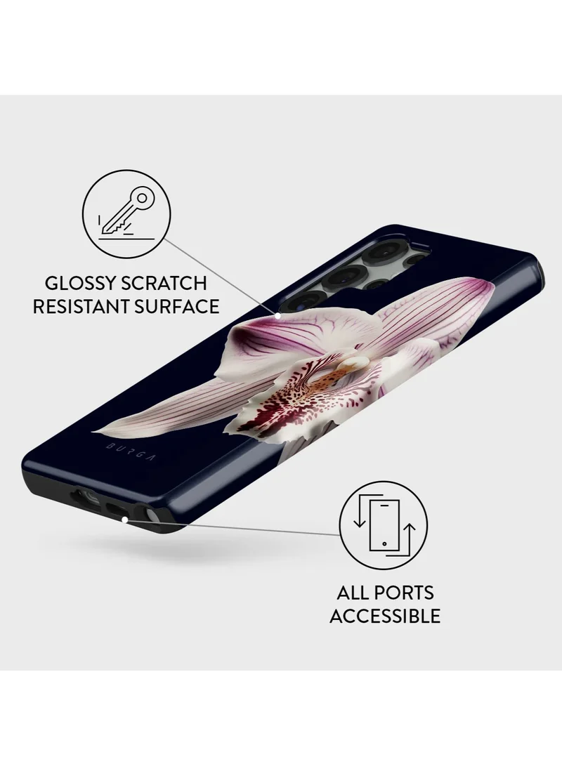 BURGA Samsung Galaxy S25 Ultra Mobile Phone Case Hybrid 2 Layer Hard Shell Silicone Protective Case, Scratch Resistant Shockproof Cover,Nector