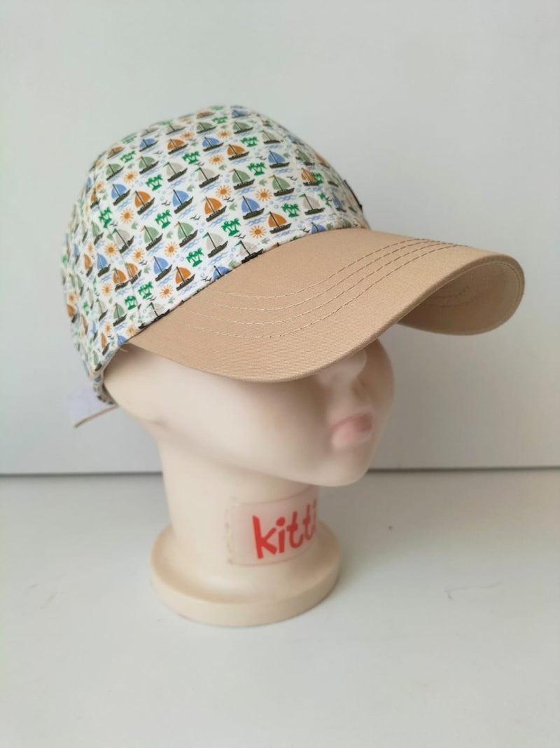 Aware Time Kitti 4-8 Years Old Baby Boy & Child Summer Hat  - Image 3