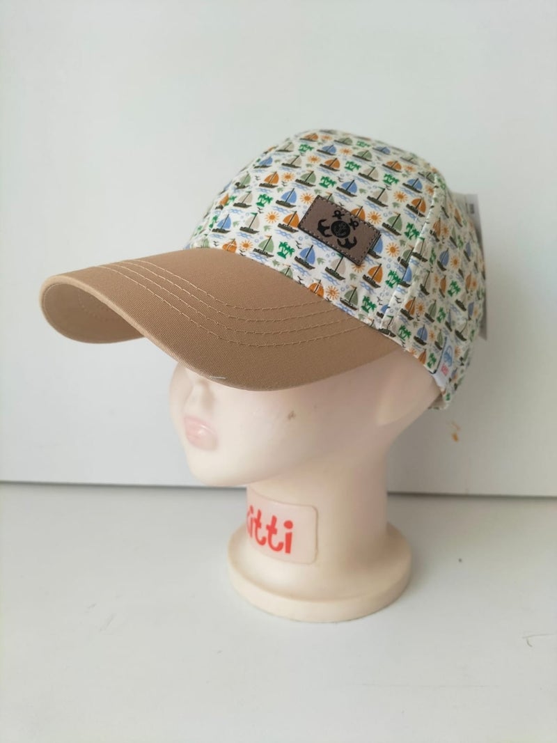 Aware Time Kitti 4-8 Years Old Baby Boy & Child Summer Hat  - Image 4