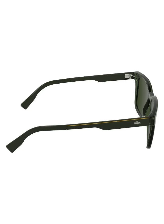 لاكوست نظارة شمسية بإطار مستطيل