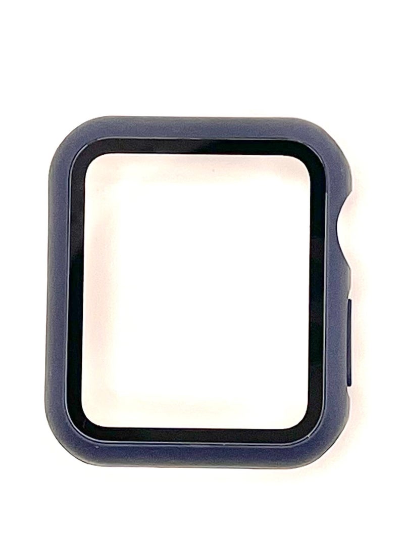 APPLE I WATCH CASE WITH GLASS 38 MM - BLUE