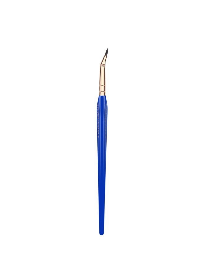 Bdellium Tools Professional Makeup Brush Golden Triangle Series - Bent Eyeliner 708 - Image 5