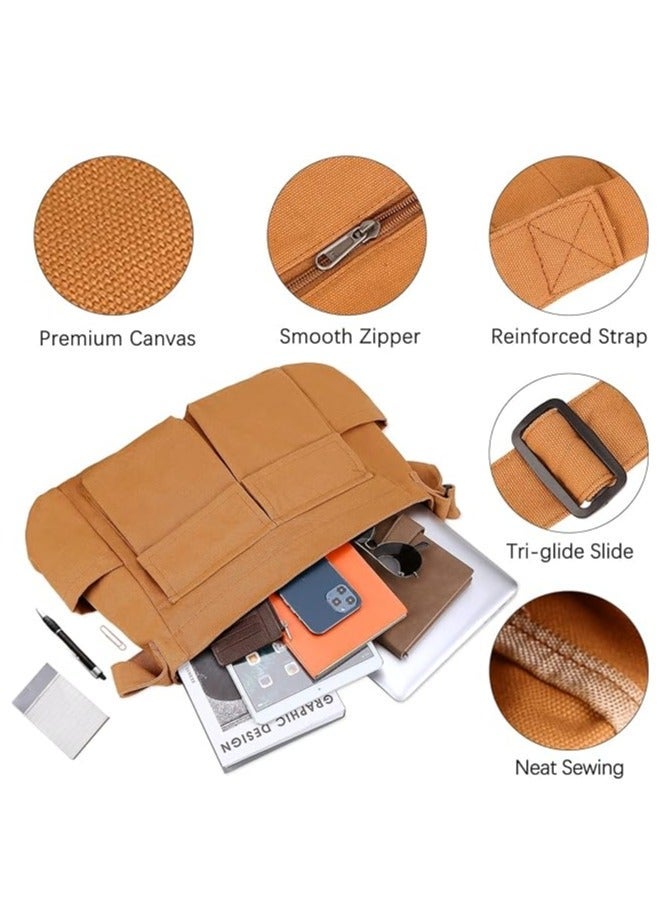 JQWSVE Canvas Shoulder Bag - Image 3