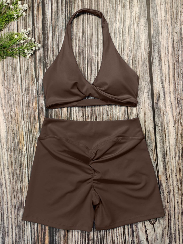 Women's Bikini Sets Summer 2 Pieces Swimsuit Quick Drying Beach Wear Breathable Swimwear Set - Image 4
