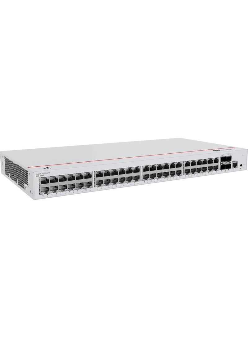 هواوي ايكيت Huawei eKit S220-48P4S – مفتاح Gigabit PoE+ مزود بـ 48 منفذًا مع 4 وصلات SFP (بميزانية 380 واط) - Image 4