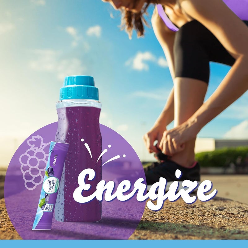 Crystal Light Sugar-Free Energy Grape Drink Mix - Image 4