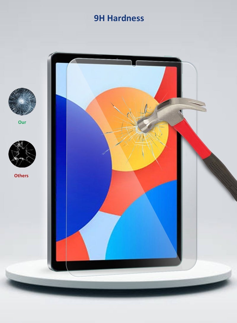 Wtech Xiaomi Redmi Pad SE 4G 2024 (8.7 Inch) 9H Ultra HD Tempered Glass Screen Protector (TSG9CN) - Clear - Image 2