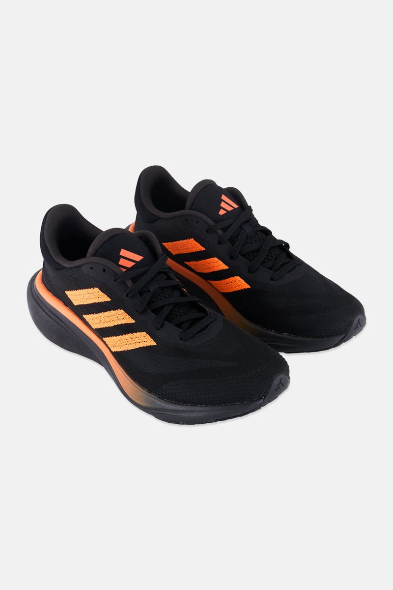 Adidas Men Supernova 2 Lace Up Running Shoes, Black - Image 1