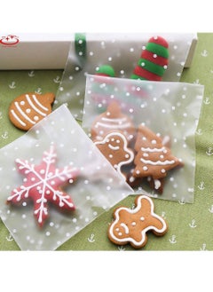 Y&D 300Pcs Clear Cello Cellophane Bags Self Adhesive Thank You Plastic for Bakery Candle Soap Cookie Candies Dessert Holiday New Year Party Favors  - Image 4