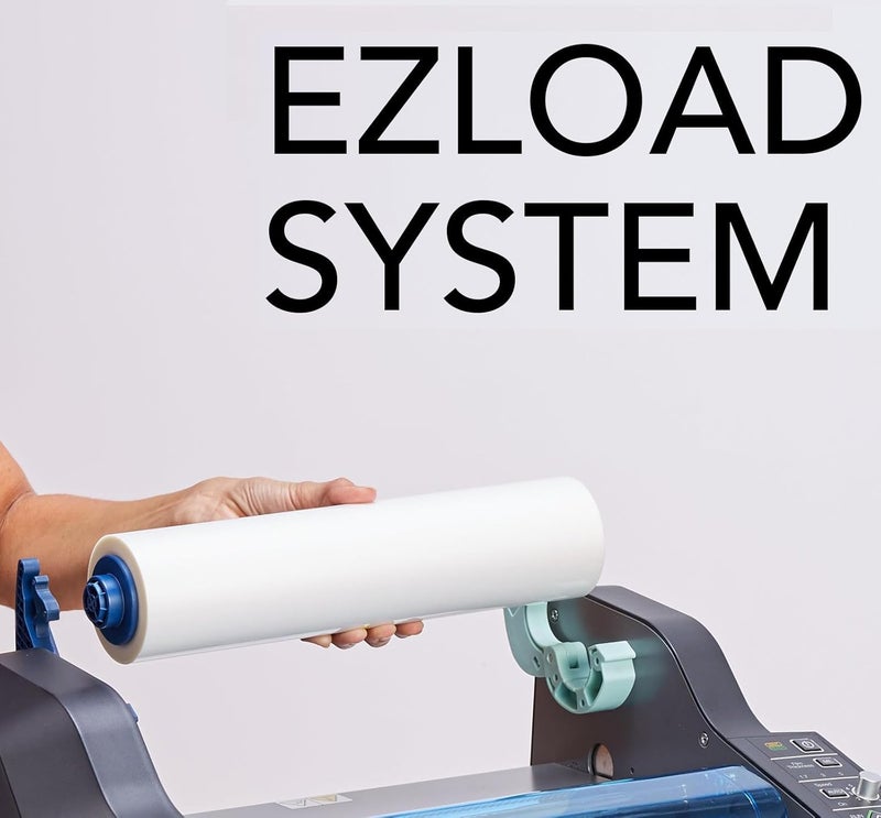 GBC EZ Load Blue End Cap Laminating Roll Film, Low Temp, Gloss, 11.5" x 200', 3 mil, 2 Rolls (3125362EZ) - Image 5