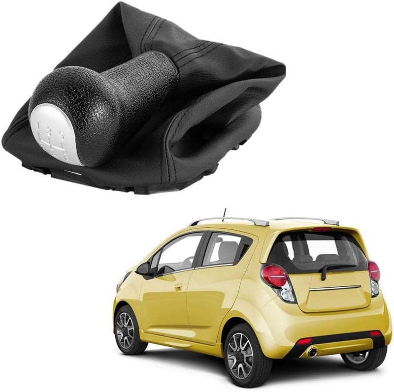 Vuzmode 5 Speed Gear Shift Knob with Gaiter Boot for Chevrolet Spark - Image 5