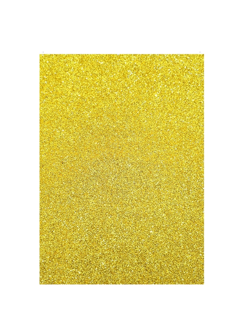 Terabyte GLITTER FOAM SHEET 50X70CM YELLOW - Image 2