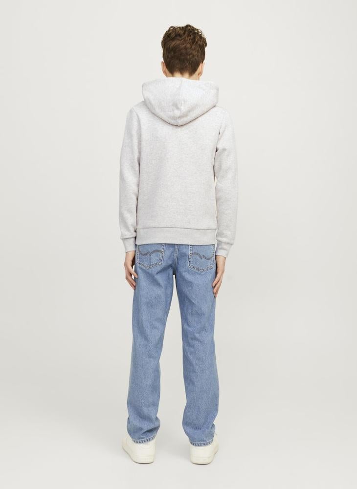 Jack & Jones Junior Kids Slogan Hoodie  - Image 2
