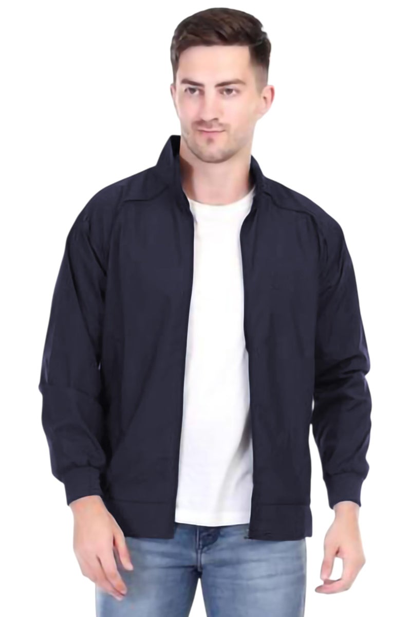 PUMP'D Men's All-purpose Windcheater with Front Zip Closure | Windcheater Jacket for Men | Regular Fit - Image 1