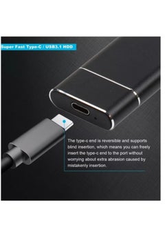 Beauenty Portable External Hard Drive 2TB , Mini SSD Hard Drives,Solid State External Drives,Computer Backup Drive,USB 3.1 to Type-C Support Data Storage Transfer for Windows XP PC Laptop and Mac  - Image 4