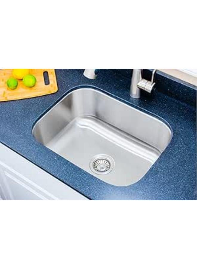 Kitchen sink measuring 43*53 / Marble opening 38*48 / 1 mm grate / 22 cm depth