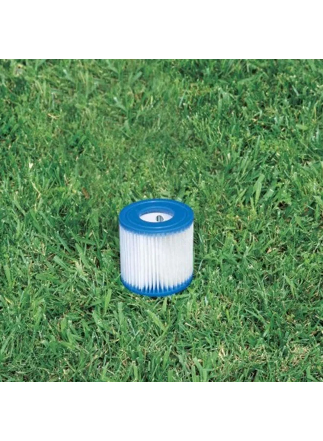 INTEX H-Filter Cartridge with Litho White and Blue 3.6 x 4inch 29007