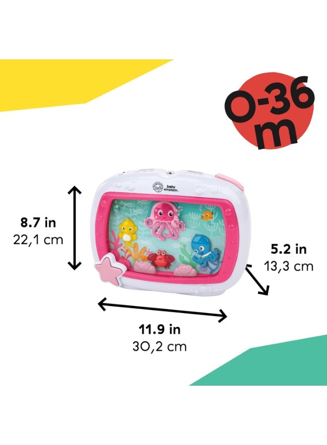 Baby Einstein Baby Einstein Sea Dreams Soother Musical Crib Toy and Sound Machine, Pink, Newborn and up - Image 4