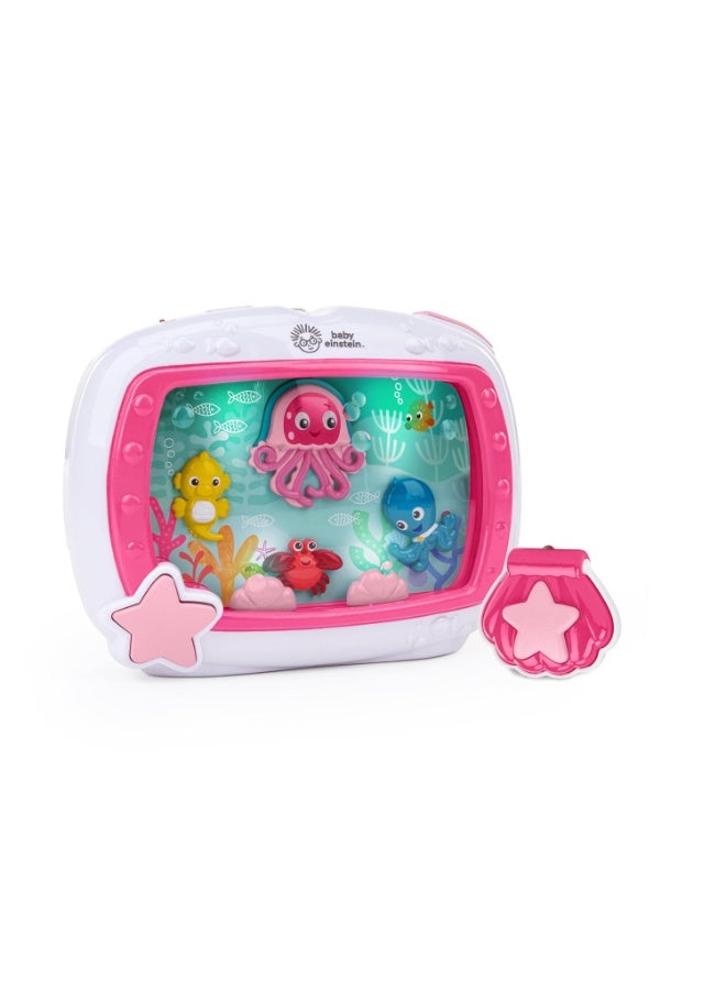 Baby Einstein Baby Einstein Sea Dreams Soother Musical Crib Toy and Sound Machine, Pink, Newborn and up - Image 1