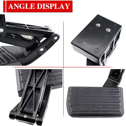 QHHR 75302-01A Rear Bed Step Retractable Bumper Step for Ford F150 2006-2014, Folding Truck Tailgate Step - Image 5