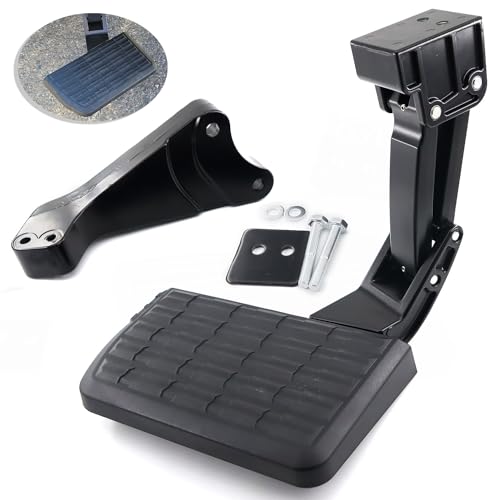 QHHR 75302-01A Rear Bed Step Retractable Bumper Step for Ford F150 2006-2014, Folding Truck Tailgate Step - Image 1