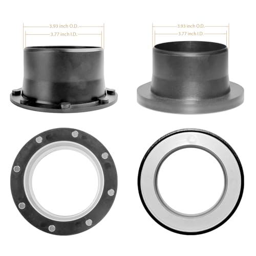 O'SKOOL 4" Magnetic Dust Collection Fittings Kit, Quick Connect Hose, Port and Connectors for Woodworking Dust Collection Systems, DC06 - Image 3