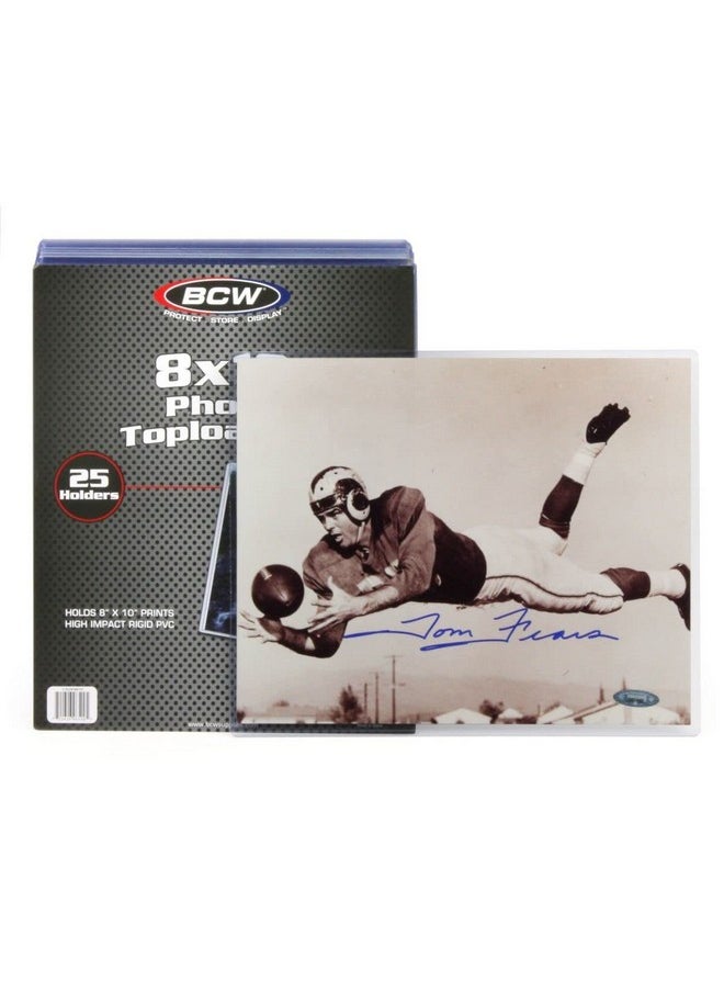 BCW - BCW 8x10 Toploader Holder - 25 Count | Rigid PVC, Non-Toxic, Crystal Clear Photocard Sleeves| 8x10 Plastic Sleeves for Prints | Hard Plastic Top Loader Sheet Protectors to Showcase Pictures - Image 1