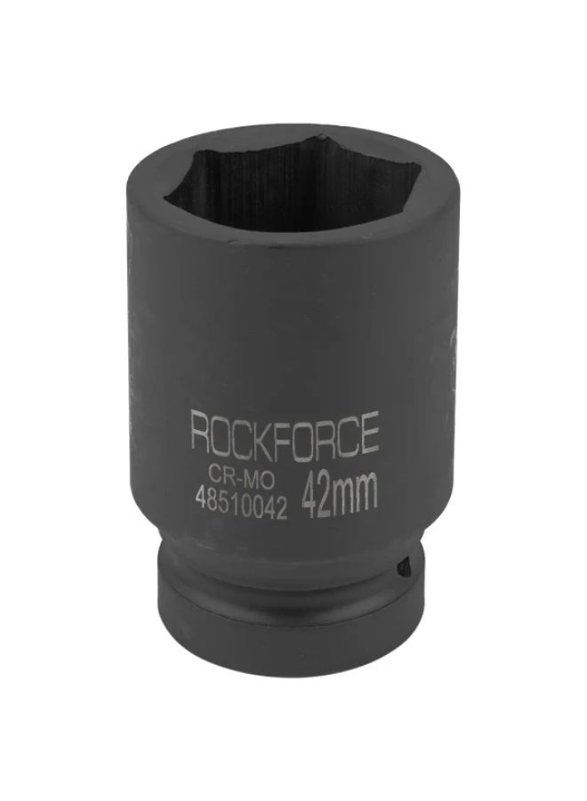 Air impact socket 6pt 42mm 1" dr