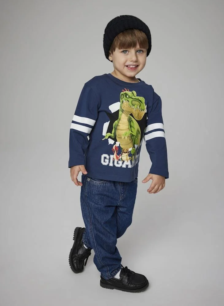 NAME IT KIds Printed Crew Neck T-Shirt