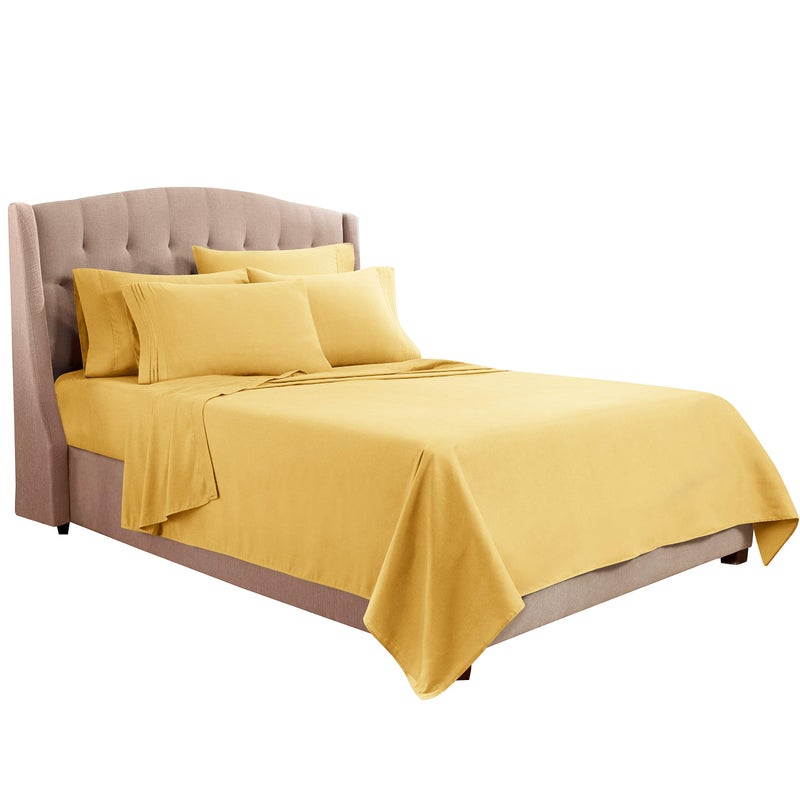 كلارا كلارك Clara Clark King Sheets 6 قطع - ملاءات فاخرة للفناد - Image 4