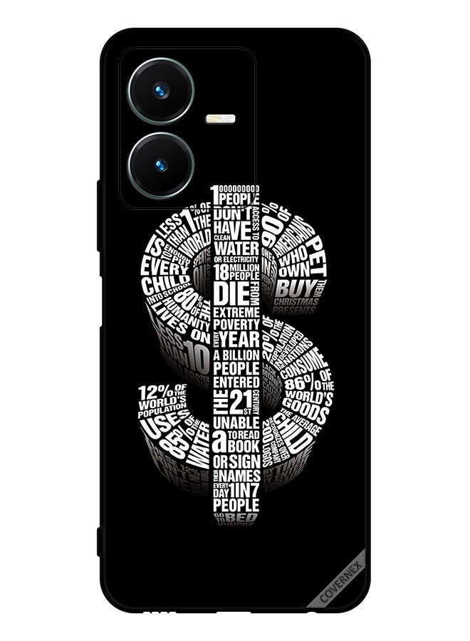 Covernex Protective Case Cover For vivo Y22 Calligraphy Dollar - Image 1