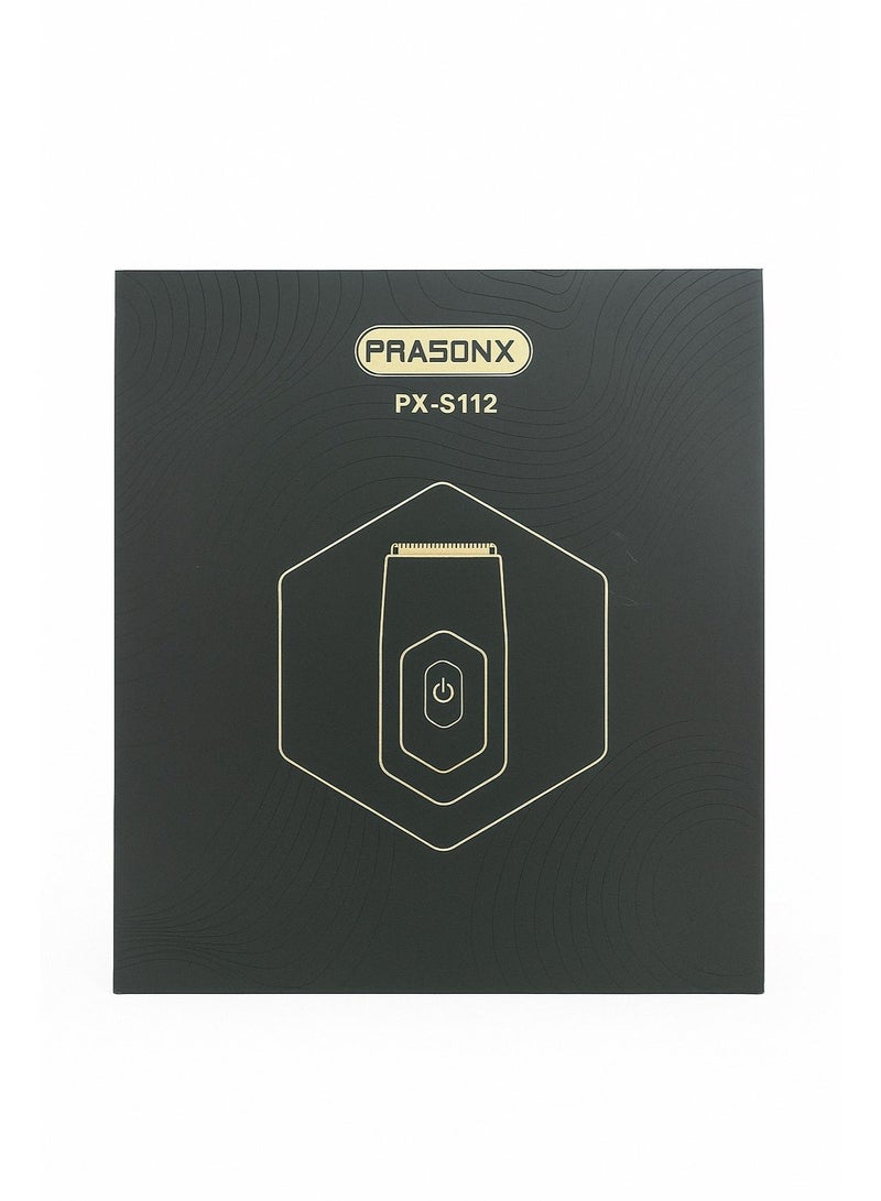 براسونكس ماكينة حلاقة PRASONX PX-S112 – حلاقة دقيقة بدون تهييج + مقاومة للماء + شحن سريع USB-C + بطارية 60 دقيقة - Image 3