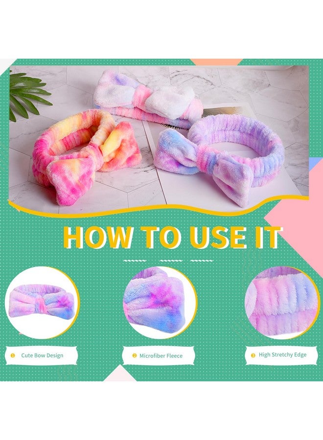 WSYUB Spa Headbands for Girls, Skincare Headband Kids,Headband for Washing Face, Makeup Headbands,Sleepover Party Headband for Teens,8pcs - Image 3