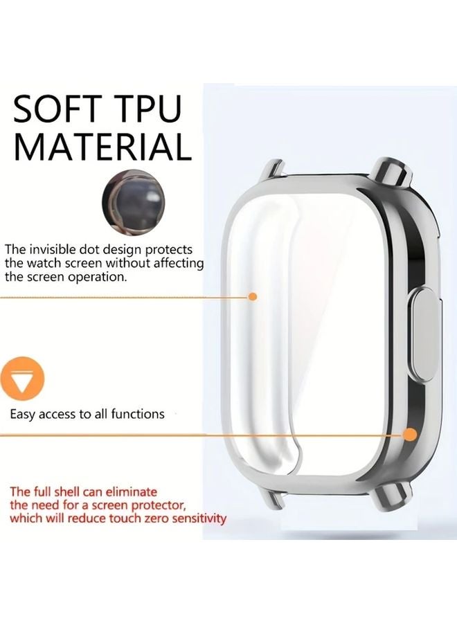 سوار من المعدن الأسود وغطاء من TPU لساعة Redmi Watch 5 Lite - Image 5