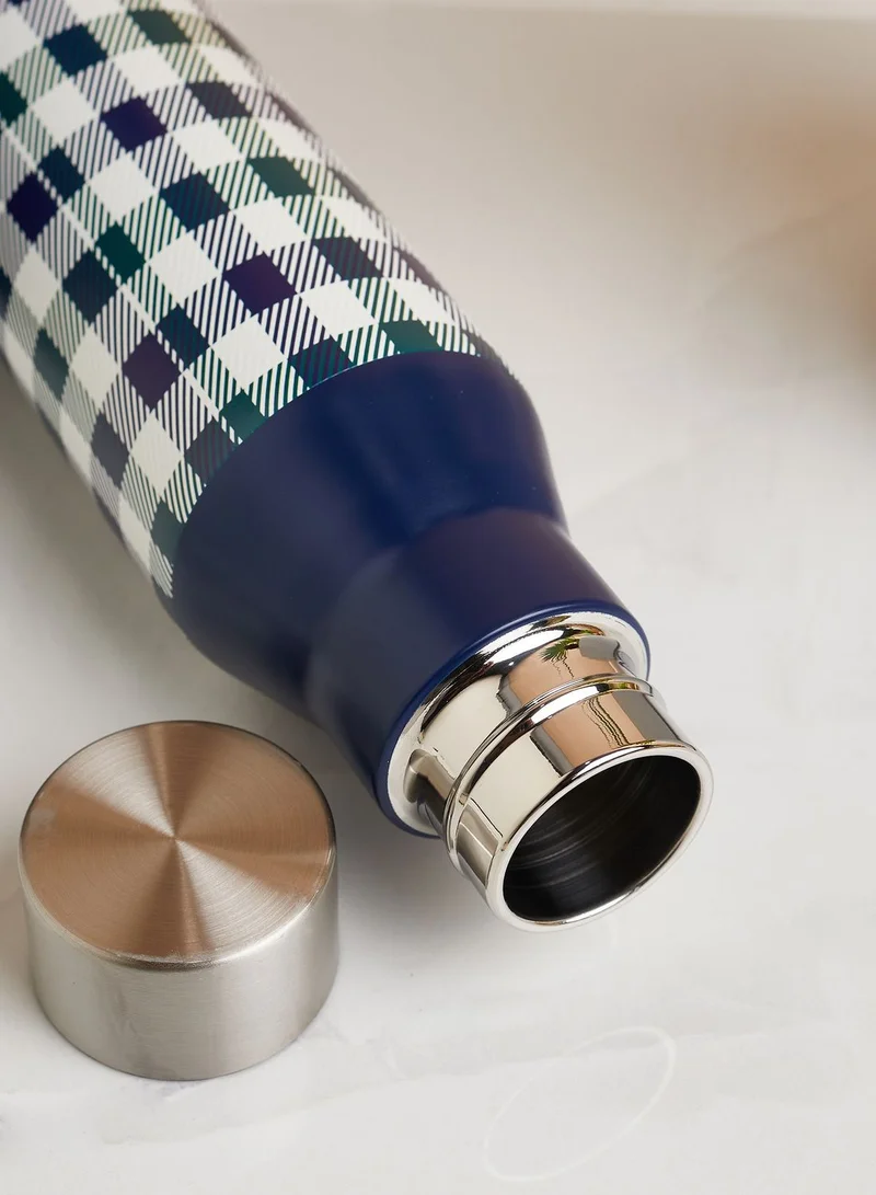 Ted Baker Ronne House Check Water Bottle