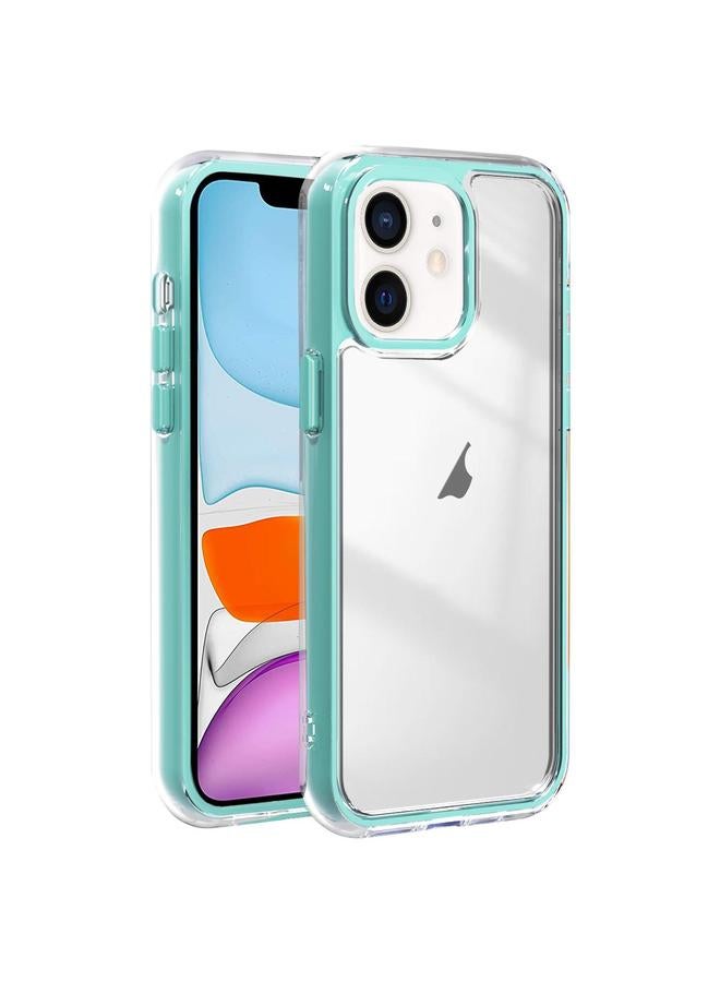 اس-توب جراب لهاتف iPhone 11 مصنوع من مادة TPU الهجينة الأكريليكية 3 في 1، جراب هاتف مضاد للصدمات مع وسادة هوائية - Image 1