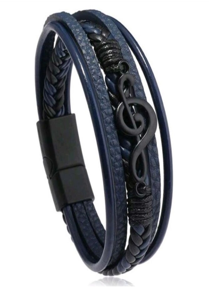 Dealspick - Trendy Fashionable Bracelet For Men High Quality Size 21cm - Image 1